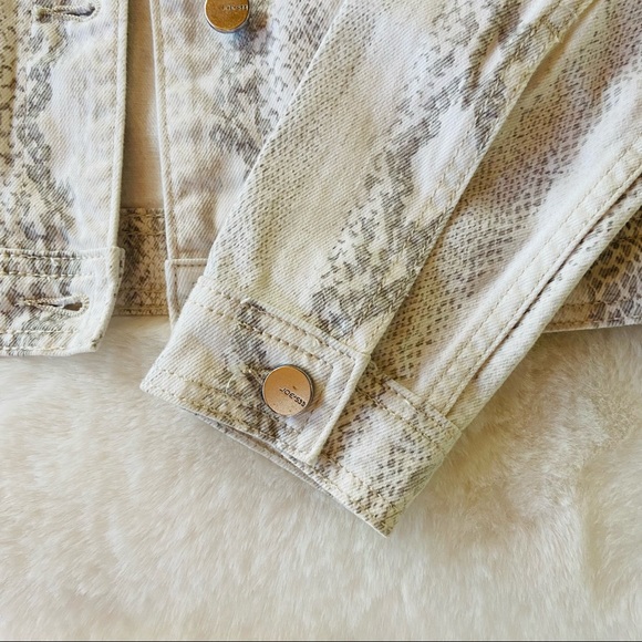 New joe’s STANDARD TRUCKER JACKET snake print $298 - Picture 8 of 9